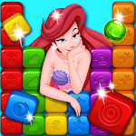 Cover Image of Download Cube Blast Mermaid  APK