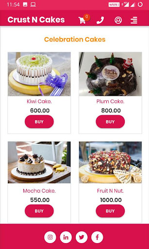 Crust N Cakes Screen 3