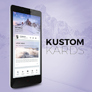 Kustom Kards Theme for KLWP