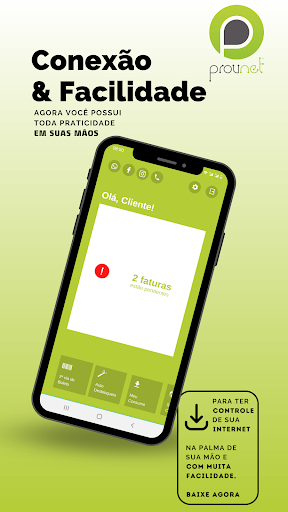 Android application APP PROVNET screenshort