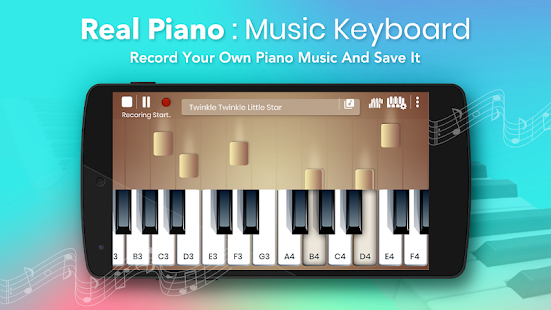 Real Piano : Music Keyboard Screenshot