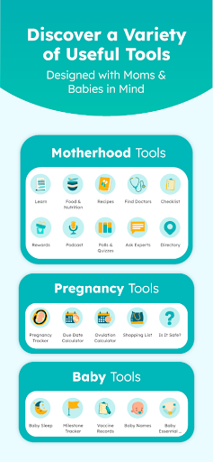 Android application Motherhood: Parenting SuperApp screenshort