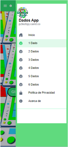 Dados App Screen 2