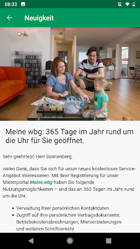 Meine wbg Nürnberg Screen 2