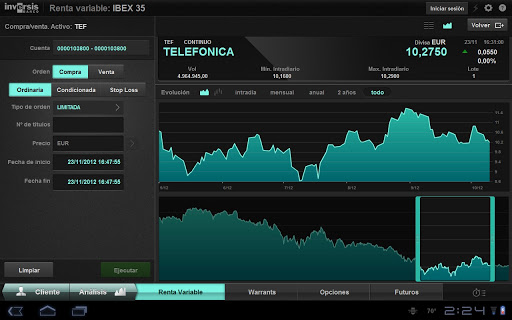 Inversis Banco Screen 3