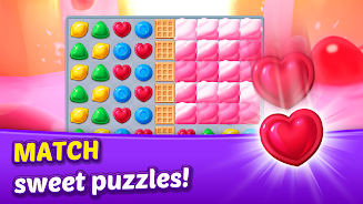Lollipop Sweet Heroes Match3 screenshot 1