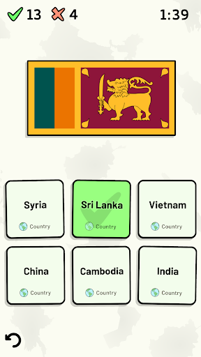 Countries of Asia Quiz 2.3 screenshots 2