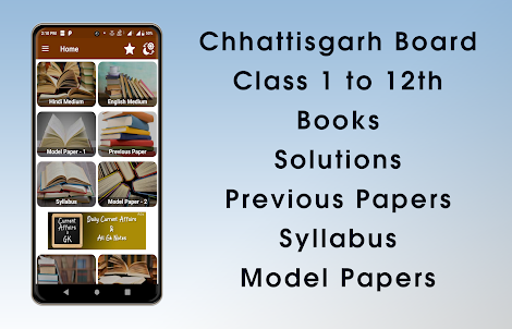 Chhattisgarh Board Books Notes