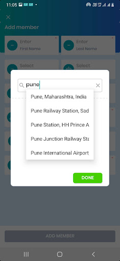 Android application Shree Thakur clinic screenshort