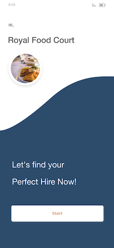 Android application NearByJobs screenshort