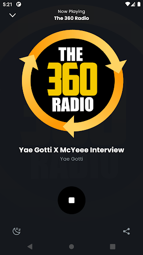 The 360 Radio Screen 2