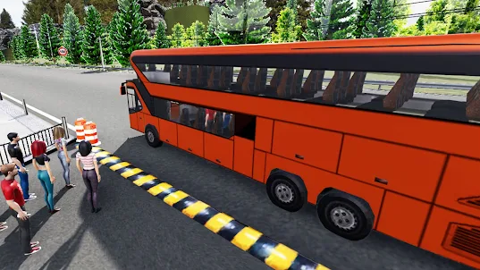 越野 公共汽車 模擬器： 教練 駕駛 遊戲 2021年