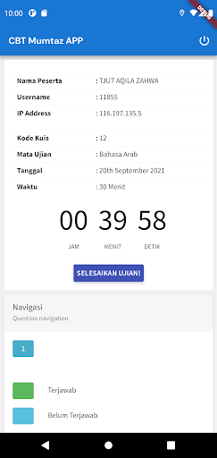 CBT Mumtaz App Screen 3