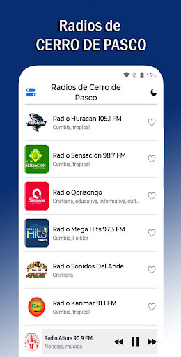 Radios de Cerro de Pasco Screen 2