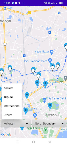 Android application Durgapuja Planner screenshort