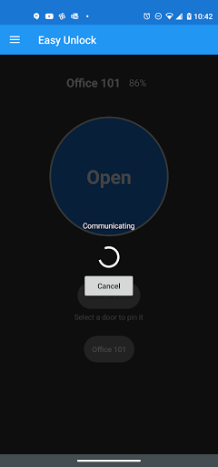 Proxess Mobile Keys Screen 3