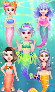 Princess Mermaid At Hair Salon 1.0.1 Screenshots 22