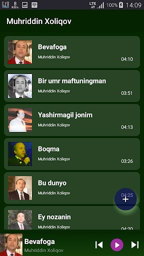 Android application Muhriddin Xoliqov screenshort