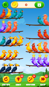 Color Sort: Birds Puzzle