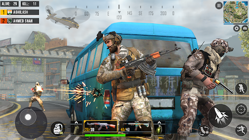 FPS Gun Shooting Games Offline apklade screenshots 2