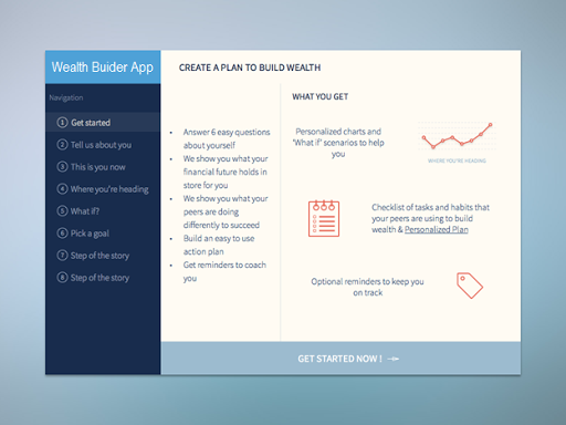Android application The Wealth Builder App screenshort