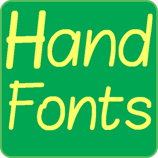 Hand Fonts for FlipFont logo