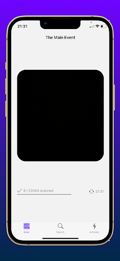 Tixserve IE Scanner Screen 3