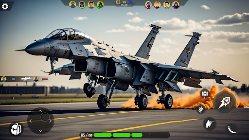 Android application Modern Jet Fighter Games screenshort