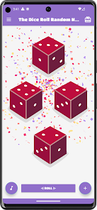 The Dice Roll Random Numbers 2023.06.27 APK + Mod (Unlimited money) untuk android