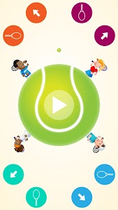 Dairesel Tennis 2 Oyuncu oyunu Modlu Apk İndir 2022 4