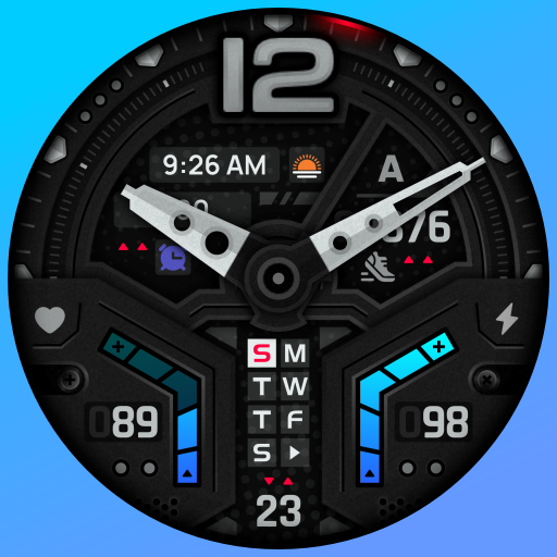 SH068 Watch Face, WearOS watch logo
