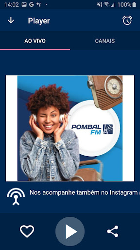Android application Pombal FM screenshort