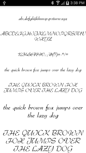 Fonts Message Maker Screen 2
