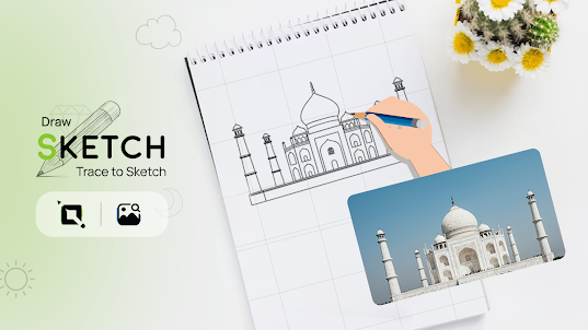 Draw Sketch : Trace to Sketch