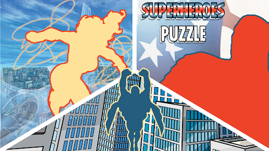 Superheroes Puzzles - Wooden Jigsaw Puzzles