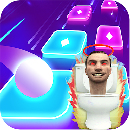 Skibidi Toilet Tiles Hop Music
