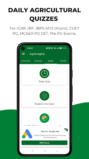 AgriInsights: Ace Agri Exams! Screen 2