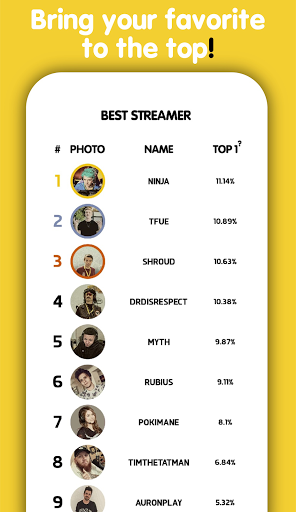 CHOOSE YOUR FAVORITE