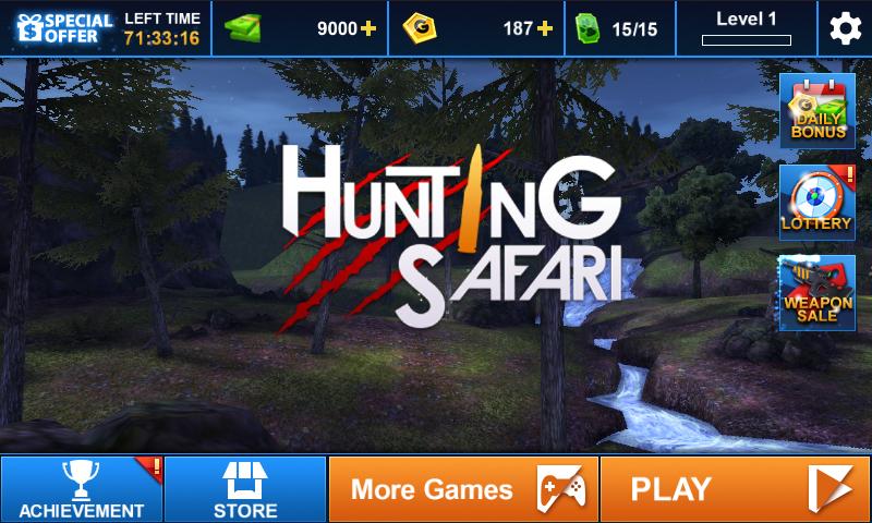 Hunting Safari 3D banner