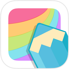 メディバン ぬりえ 無料で遊べる塗り絵アプリ Google Play のアプリ