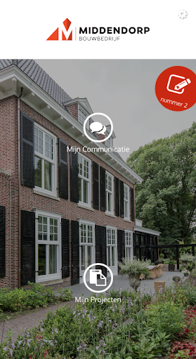 Android application Middendorp Bouwbedrijf screenshort