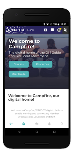 WAGGGS Campfire Screen 2