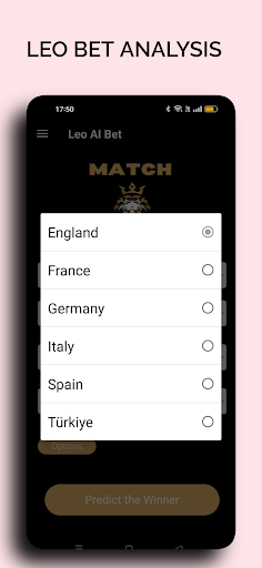 Leo AI Betting Predictions Screen 3