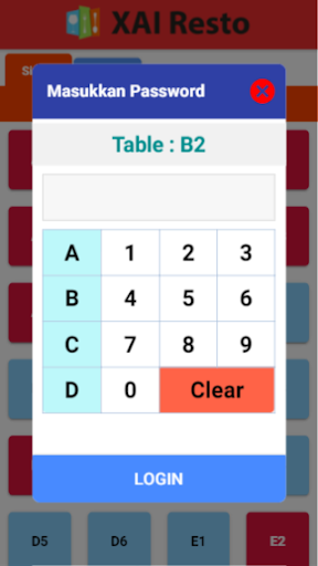XAI Pos Resto Mobile Screen 3