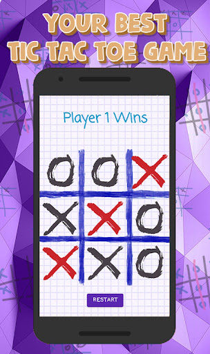 Android application Tic Tac Toe - Two-player game screenshort