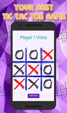 Tic Tac Toe - Two-player game - Screenshot 1