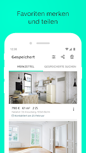 ImmoScout24 - Wohnungen, Häuser & Immobilien Screenshot