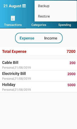 Daily Expense Tracker