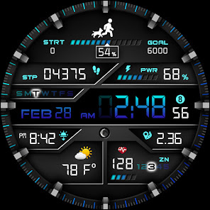 Screenshot 23 PER001 - Smart Watch Face android