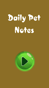 Daily Pet Notes